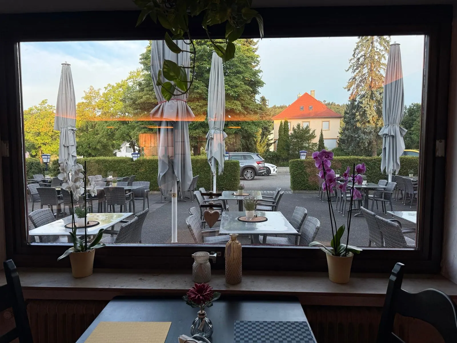 Blick auf die Terrasse des Schinderhannes